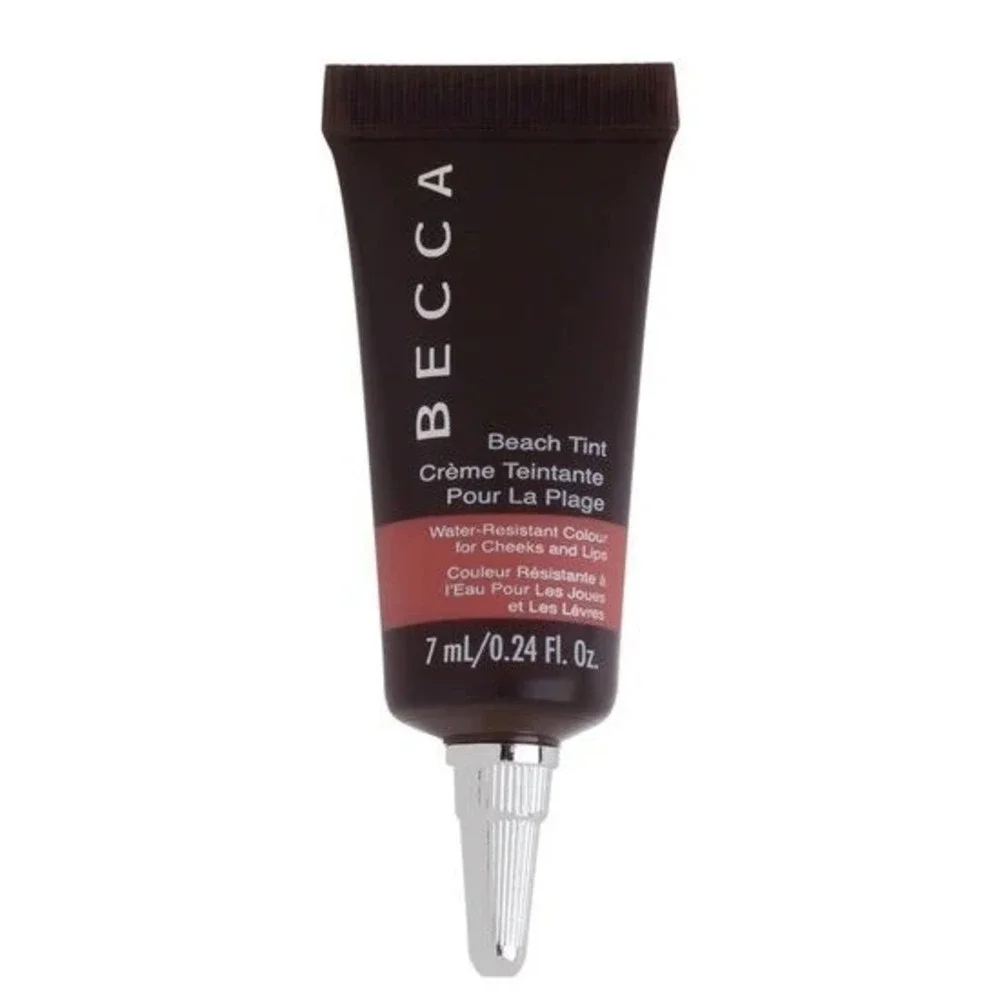 BECCA Beach Tint Fig Discontinued Lip Cheek Tint Nude Pink Brand Gone NIB HTF
